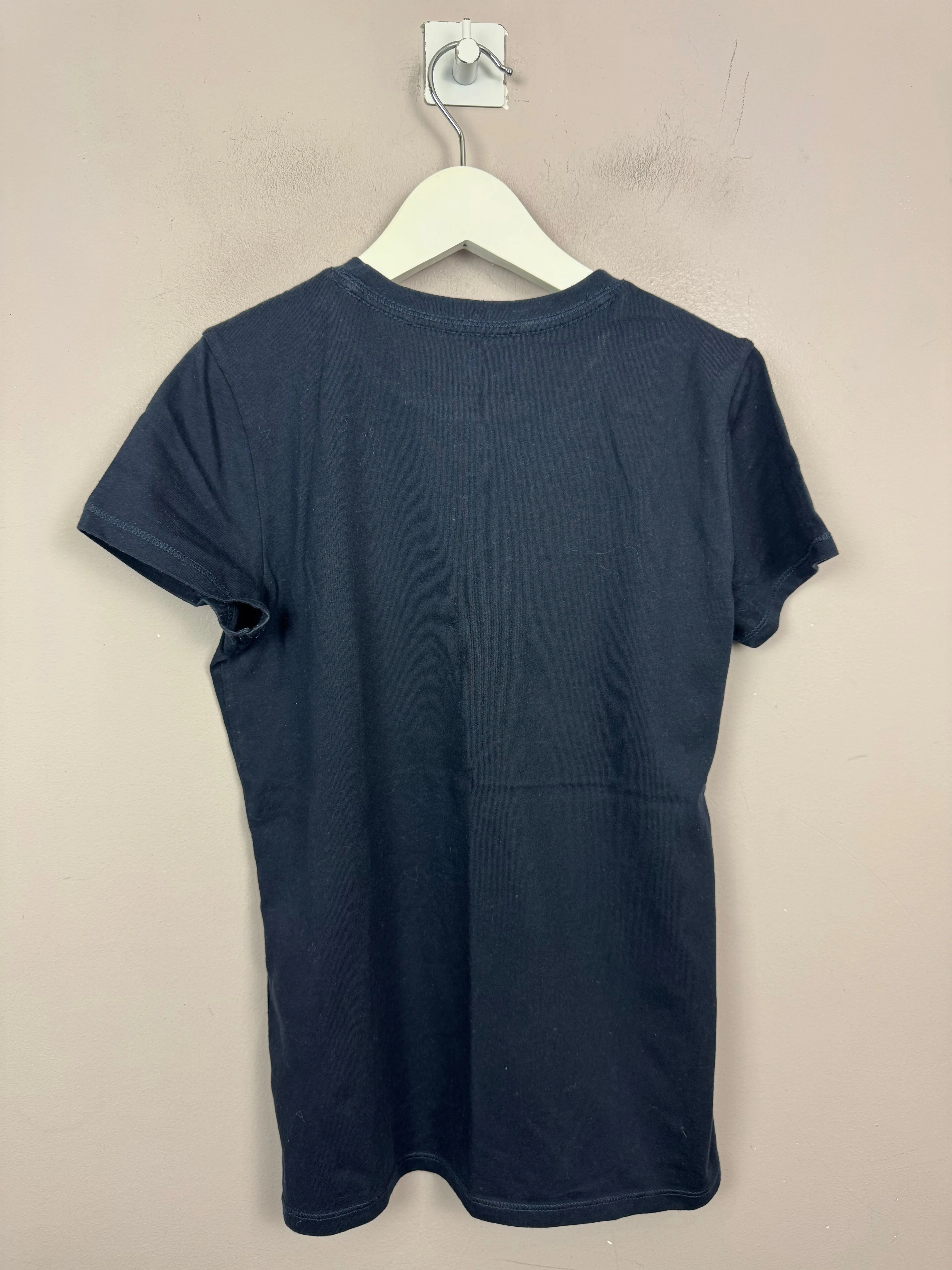 Abercrombie Navy Heart T-shirt 11-12y