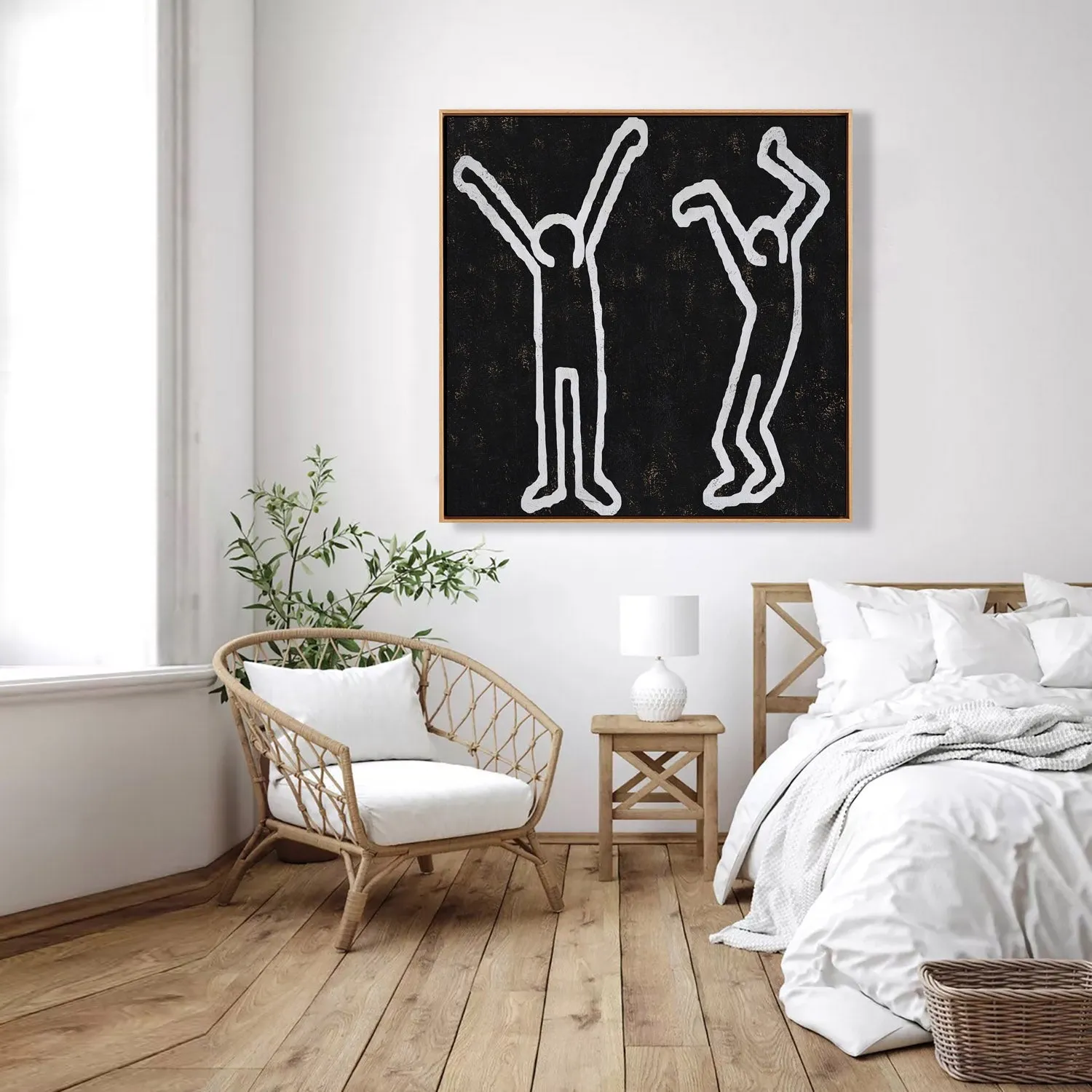 Abstract Dancing Man Painting H206SR1