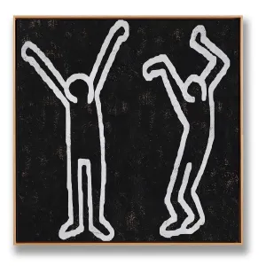 Abstract Dancing Man Painting H206SR1