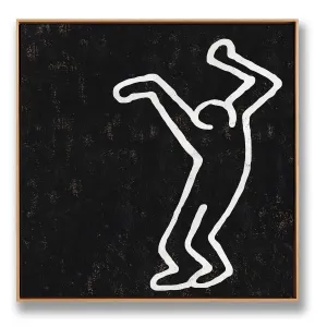 Abstract Dancing Man Painting H207SR