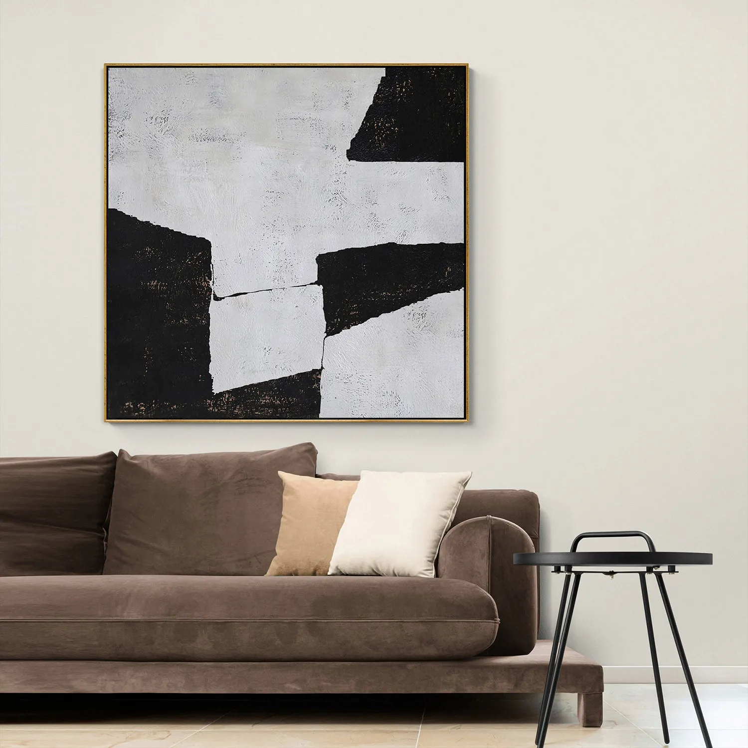 Abstract Geometric Painting H112S