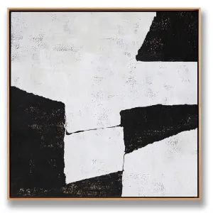 Abstract Geometric Painting H112S
