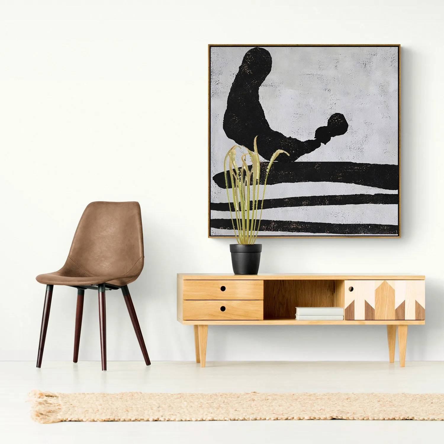 Abstract Landscape Painting H215S