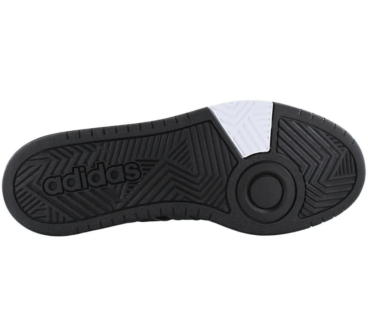adidas Hoops 3.0 Mid - Schuhe Sneakers Schwarz HR1440