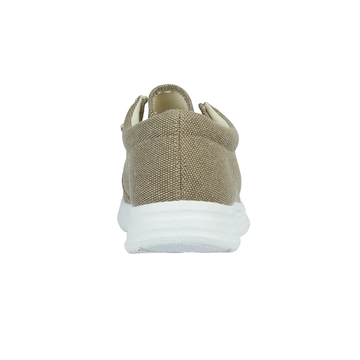 Alberto Beige Casual Canvas Trainer