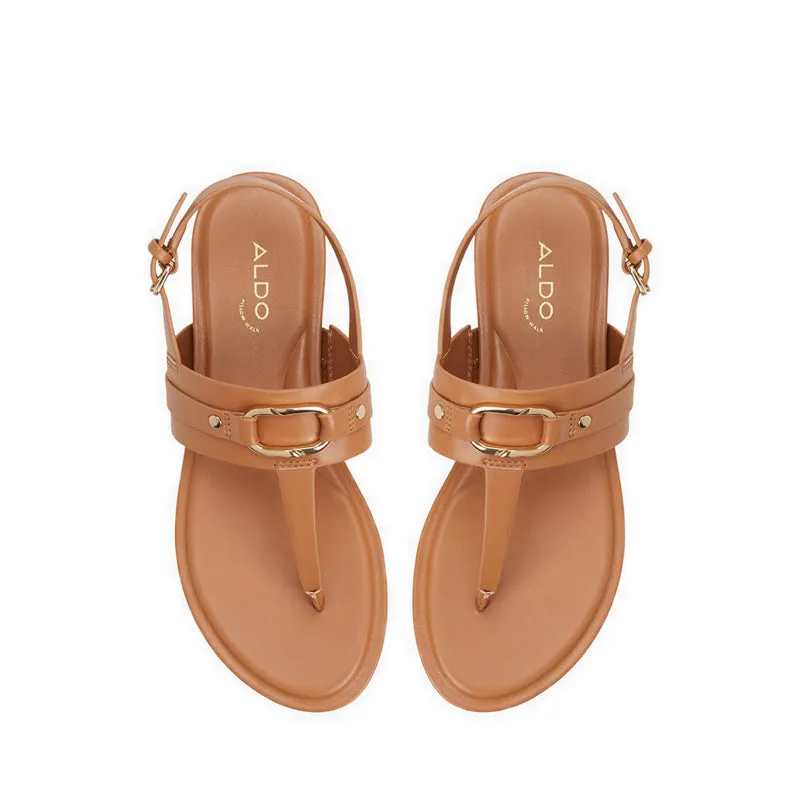Aldo Taylen Women Flat Sandals - Medium Brown