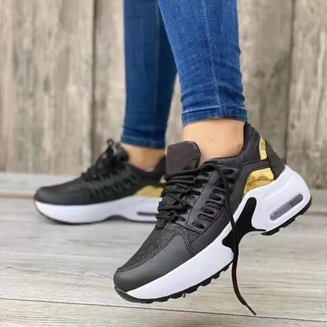 Alex | Casual Sneakers With Cushioned Heel For Women