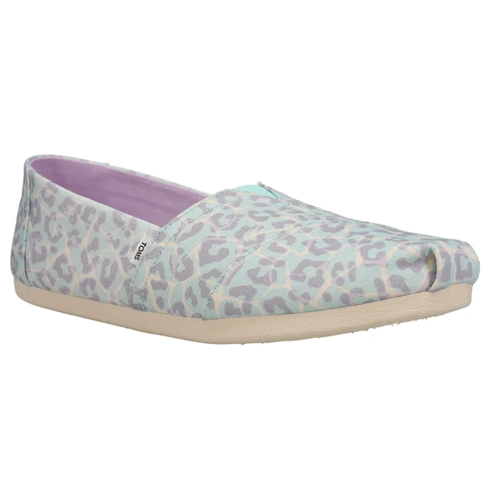 Alpargata Leopard Slip On Flats