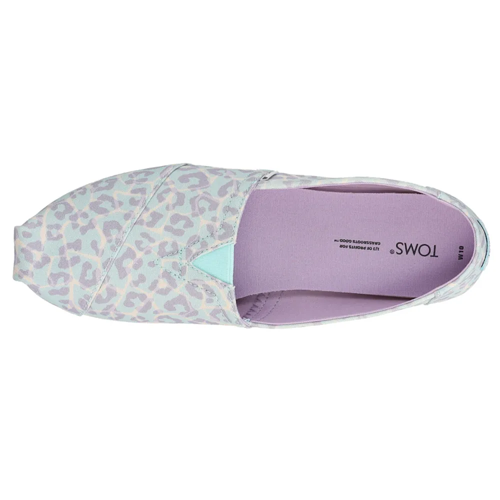Alpargata Leopard Slip On Flats