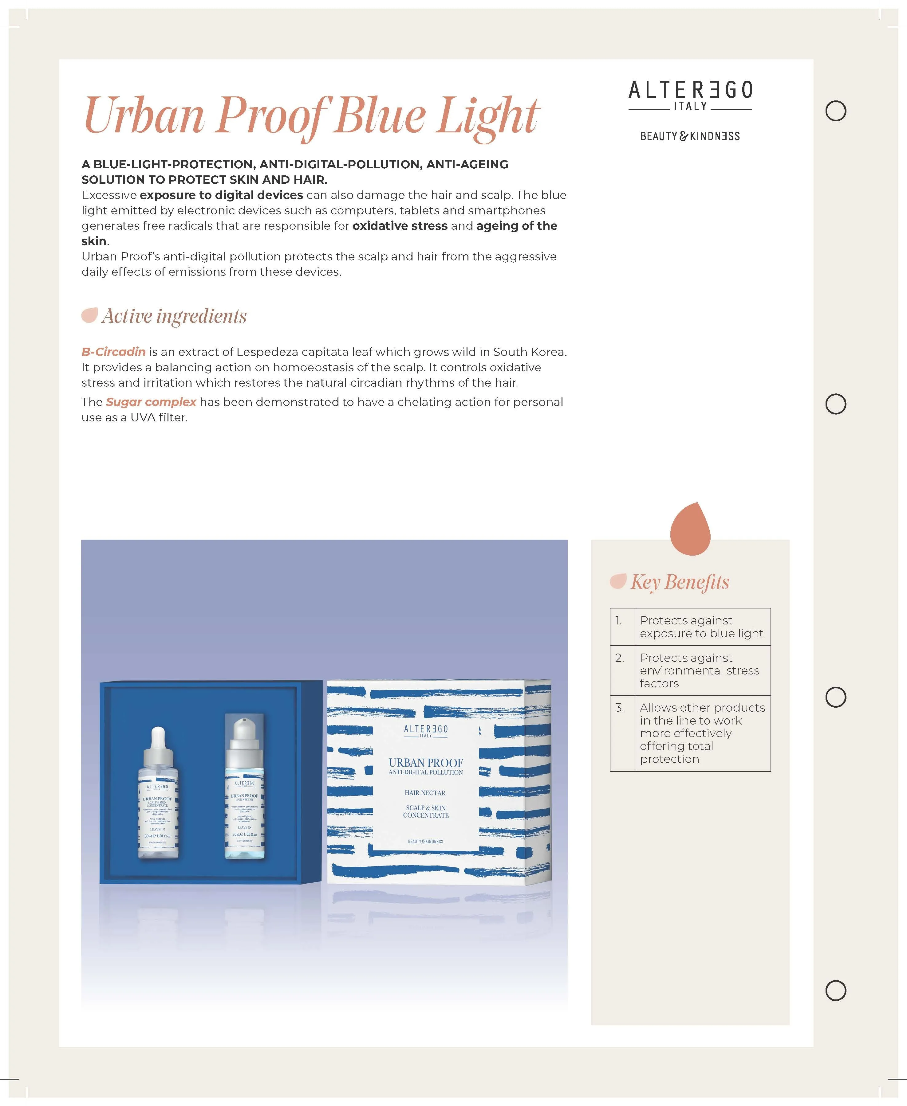 ALTER EGO ITALY  - Urban Proof Collection - Urban Proof Shampoo