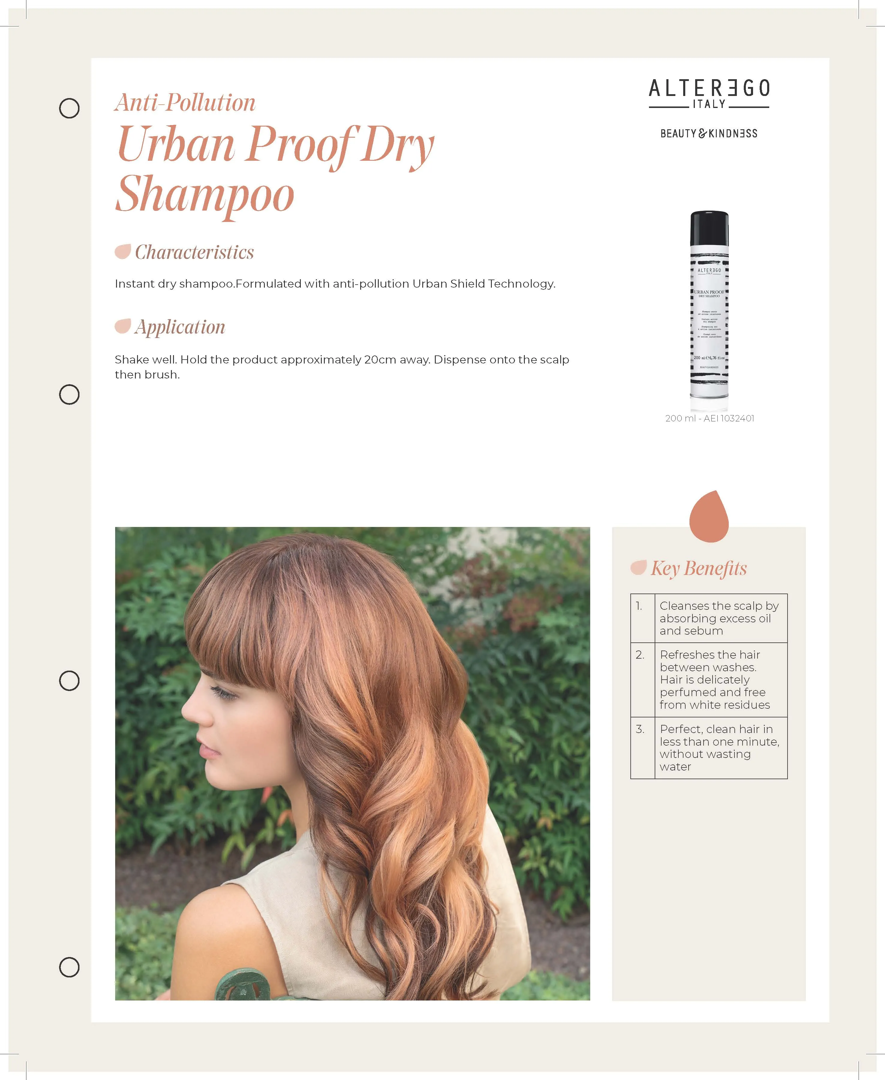 ALTER EGO ITALY  - Urban Proof Collection - Urban Proof Shampoo