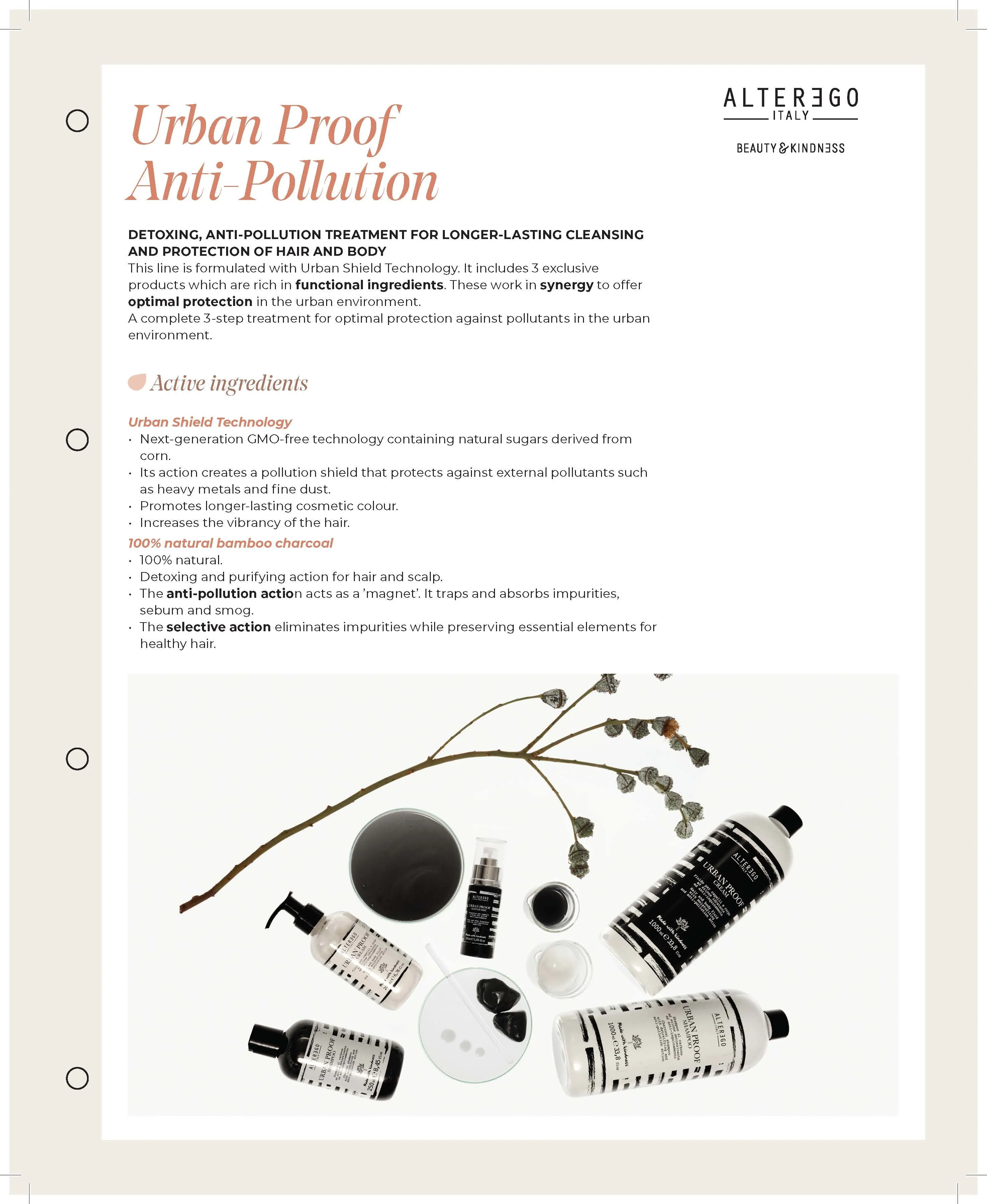 ALTER EGO ITALY  - Urban Proof Collection - Urban Proof Shampoo