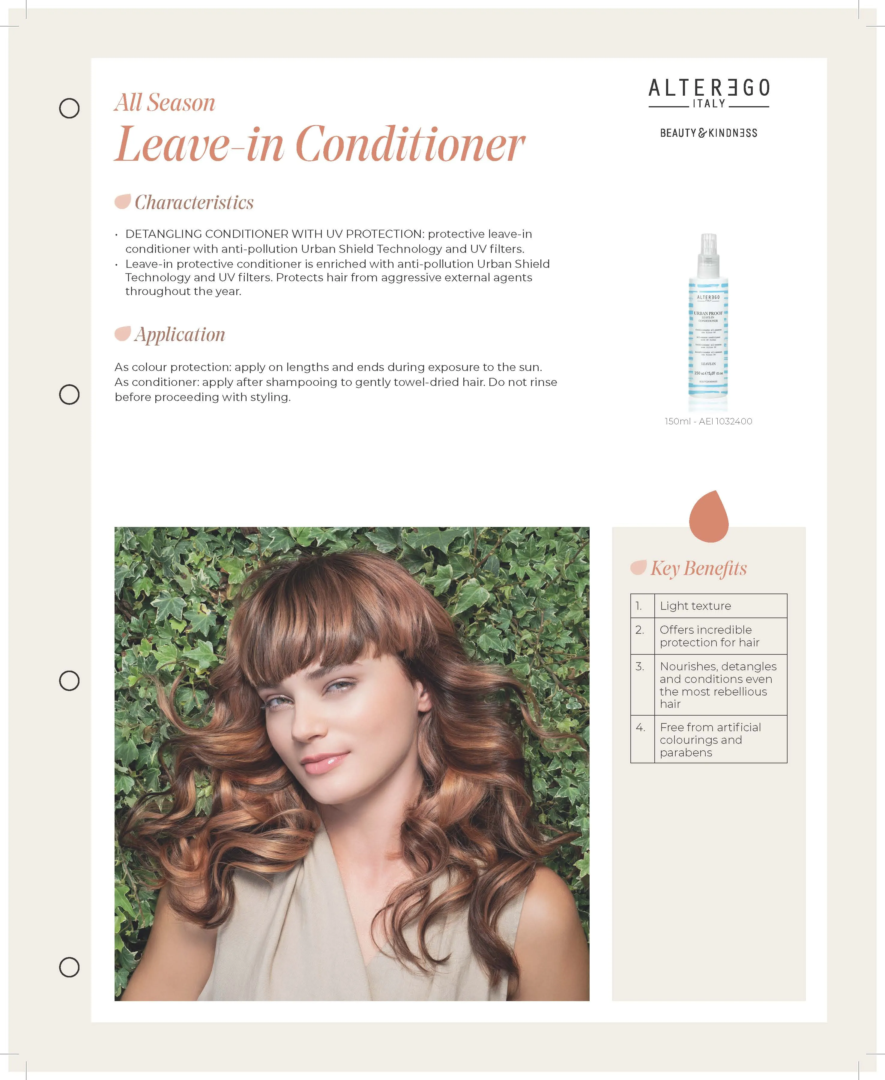 ALTER EGO ITALY  - Urban Proof Collection - Urban Proof Shampoo