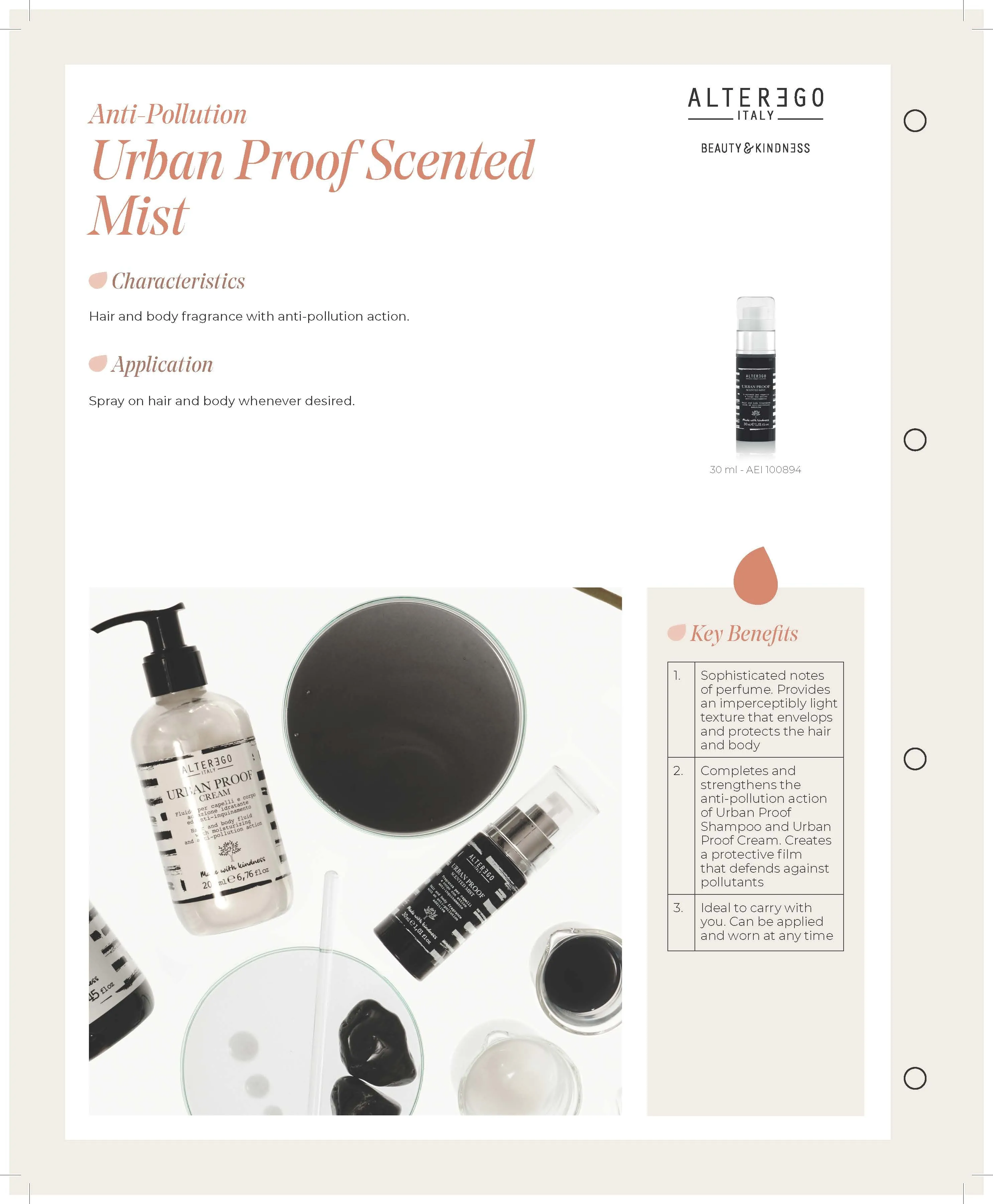ALTER EGO ITALY  - Urban Proof Collection - Urban Proof Shampoo