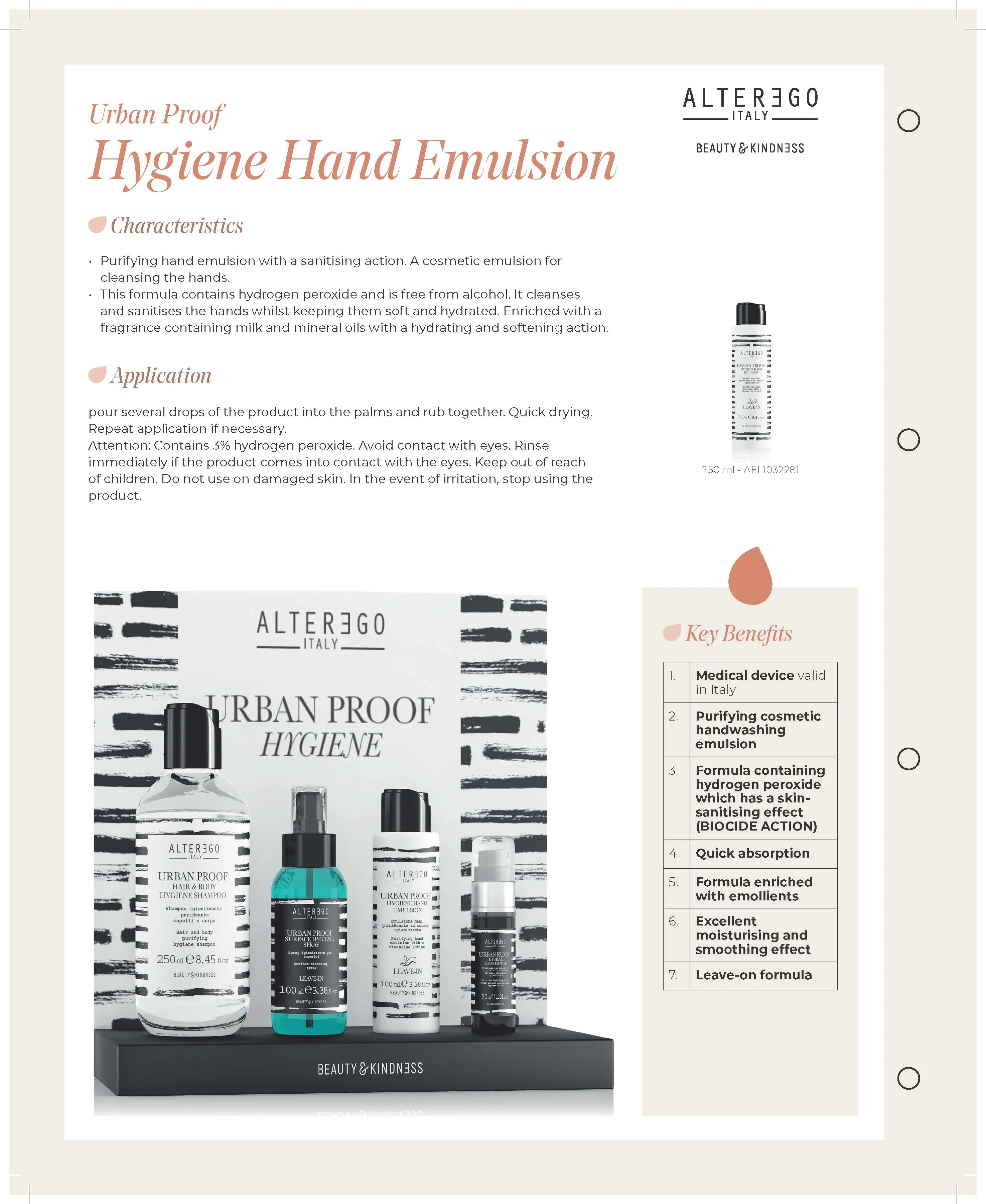 ALTER EGO ITALY  - Urban Proof Collection - Urban Proof Shampoo