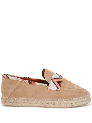 AMELIA (LOAFER) SUEDE BEIGE / RASCHEL WAVE PINK