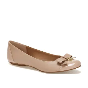 Andrea Ballerinas with bow and golden lock charm 62607