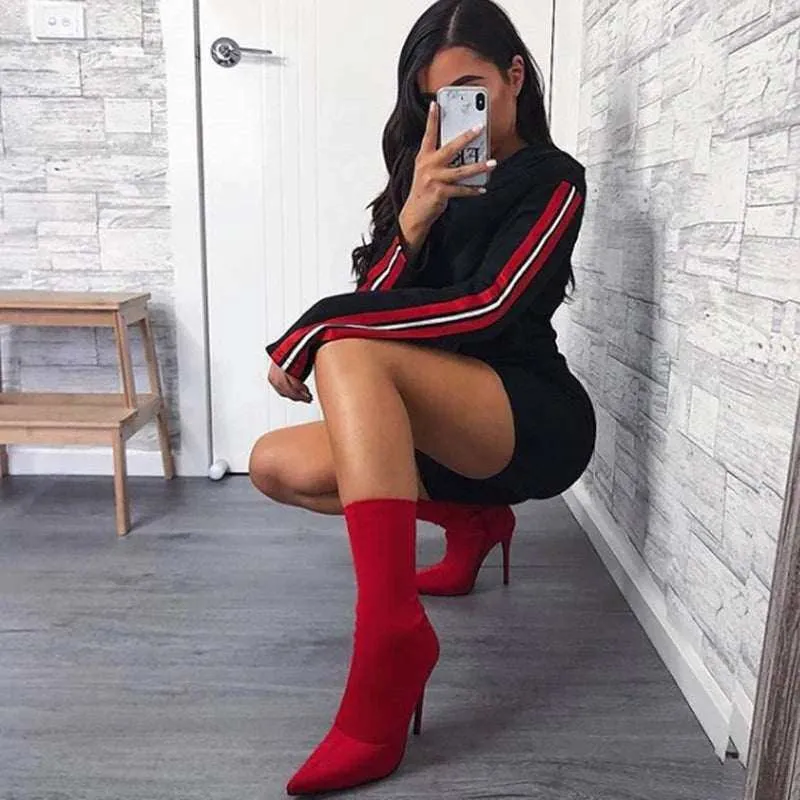 Ankle Boots 11.5Cm High Heels Ankle Boots