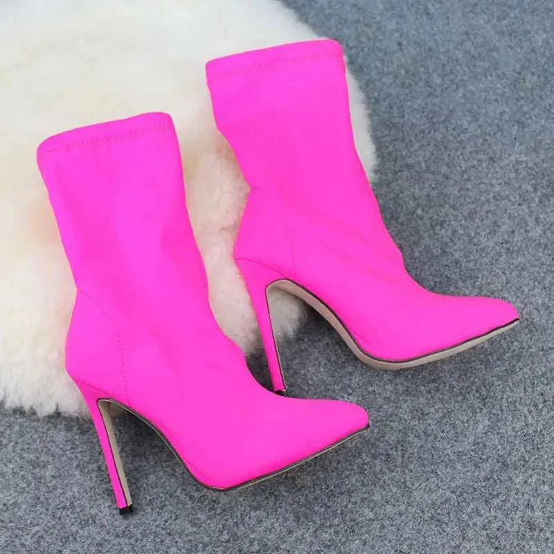 Ankle Boots 11.5Cm High Heels Ankle Boots