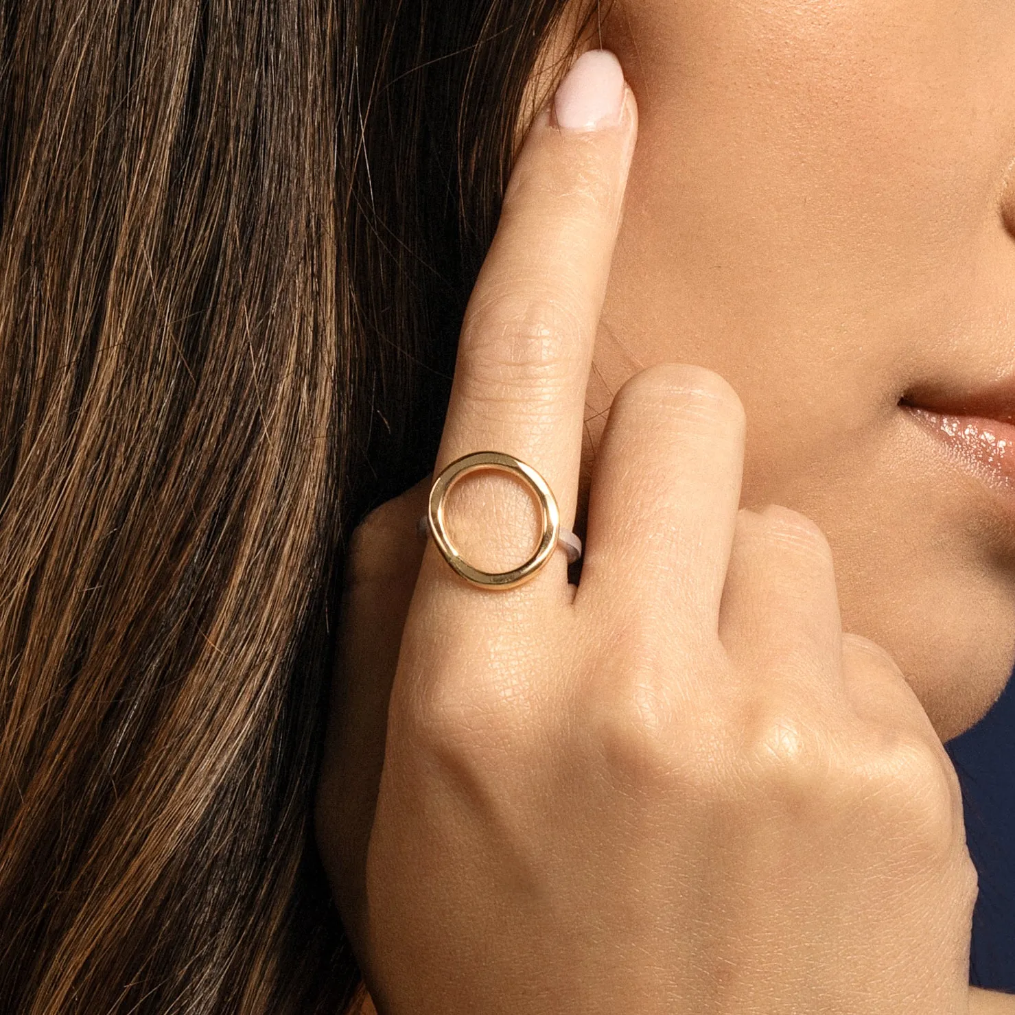 APHRODITE TWO TONE RING