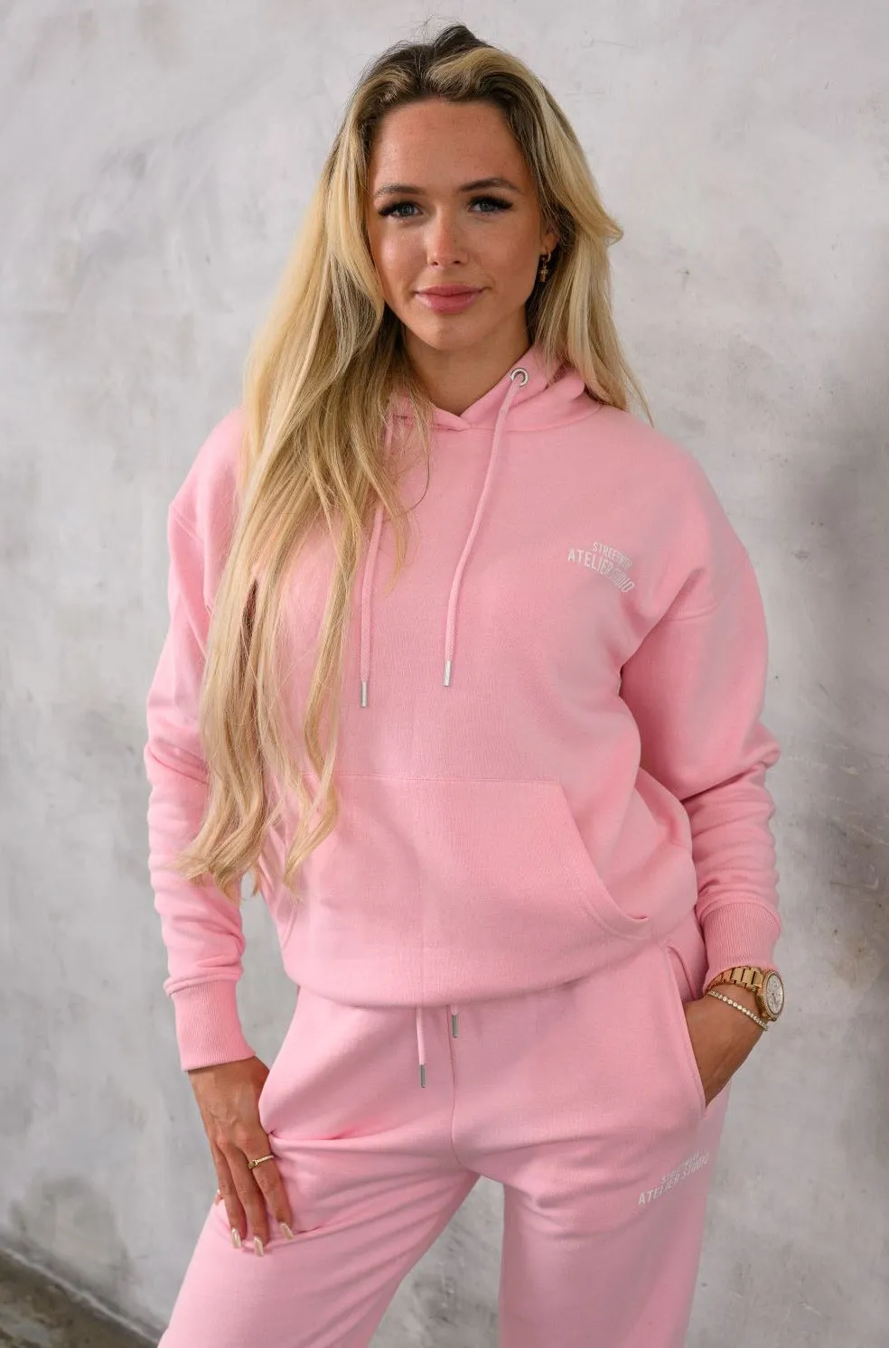 ATELIER HOODIE - CANDY PINK