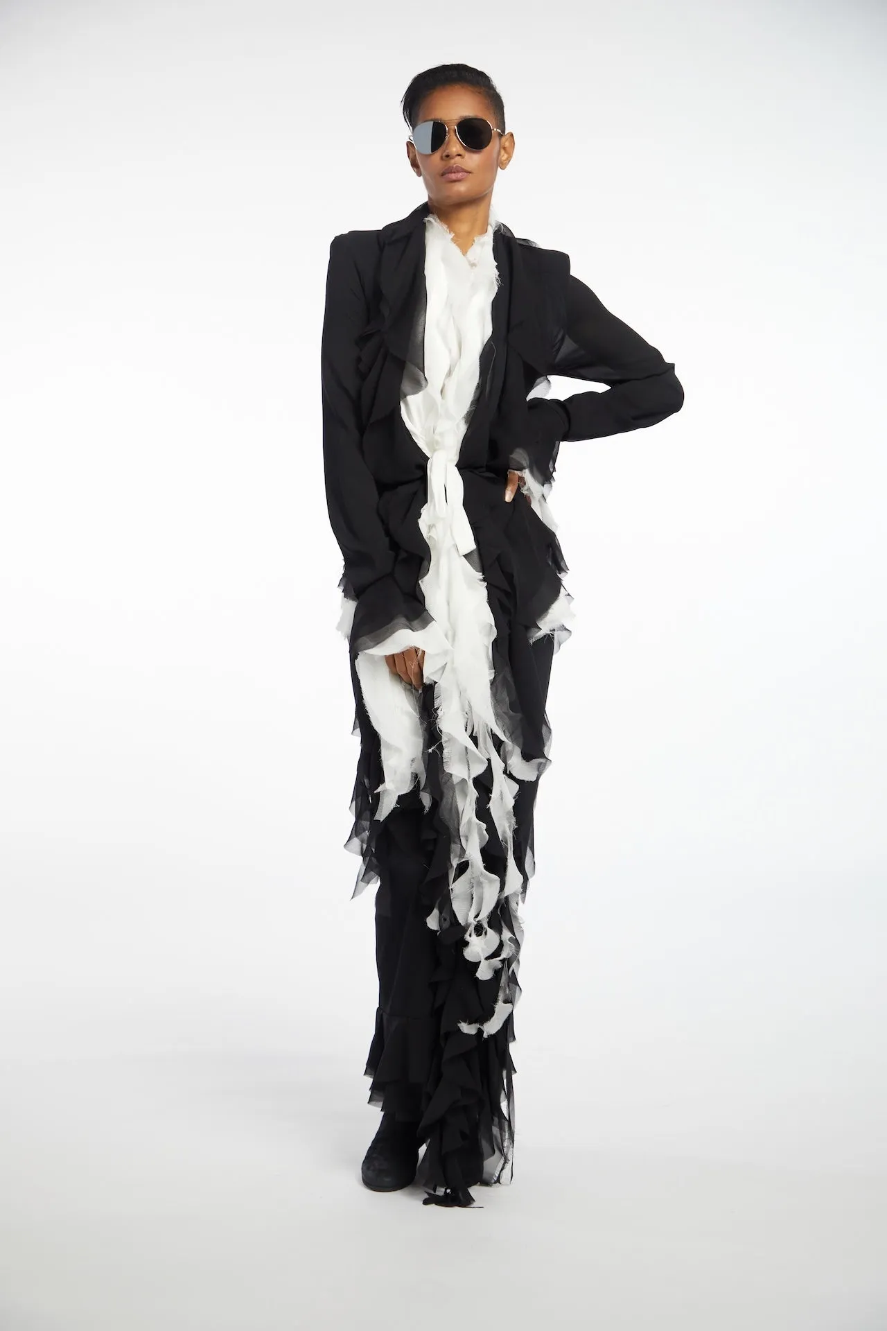Atelier Urban Stretch Ruffle Sarong