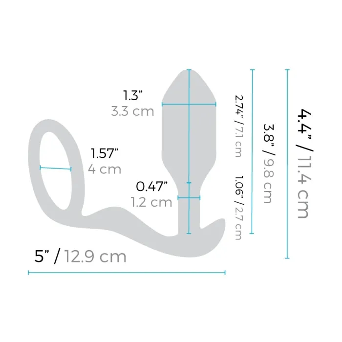 B-Vibe Vibrerende Snug & Tug 11 Cm