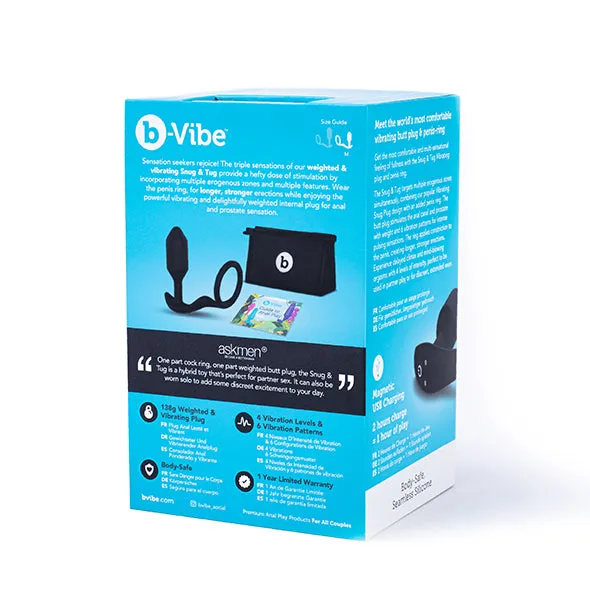 B-Vibe Vibrerende Snug & Tug 11 Cm
