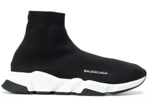 Balenciaga Speed Trainer Black White Black