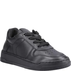 Black Dougie Junior School Shoes