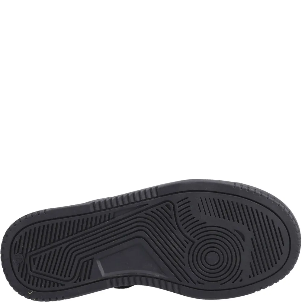 Black Dougie Junior School Shoes