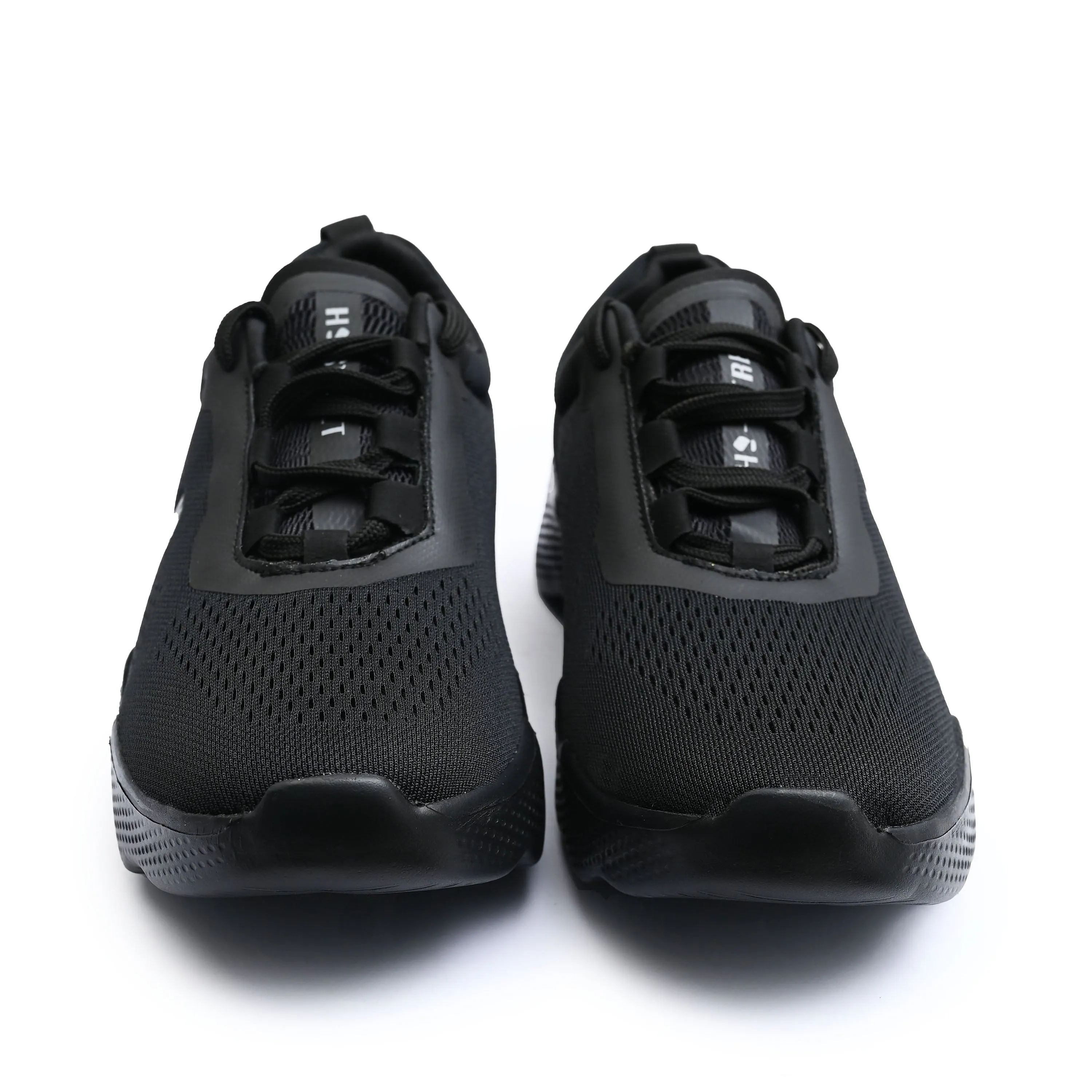 BLACK WAVY SOLE TRAINER