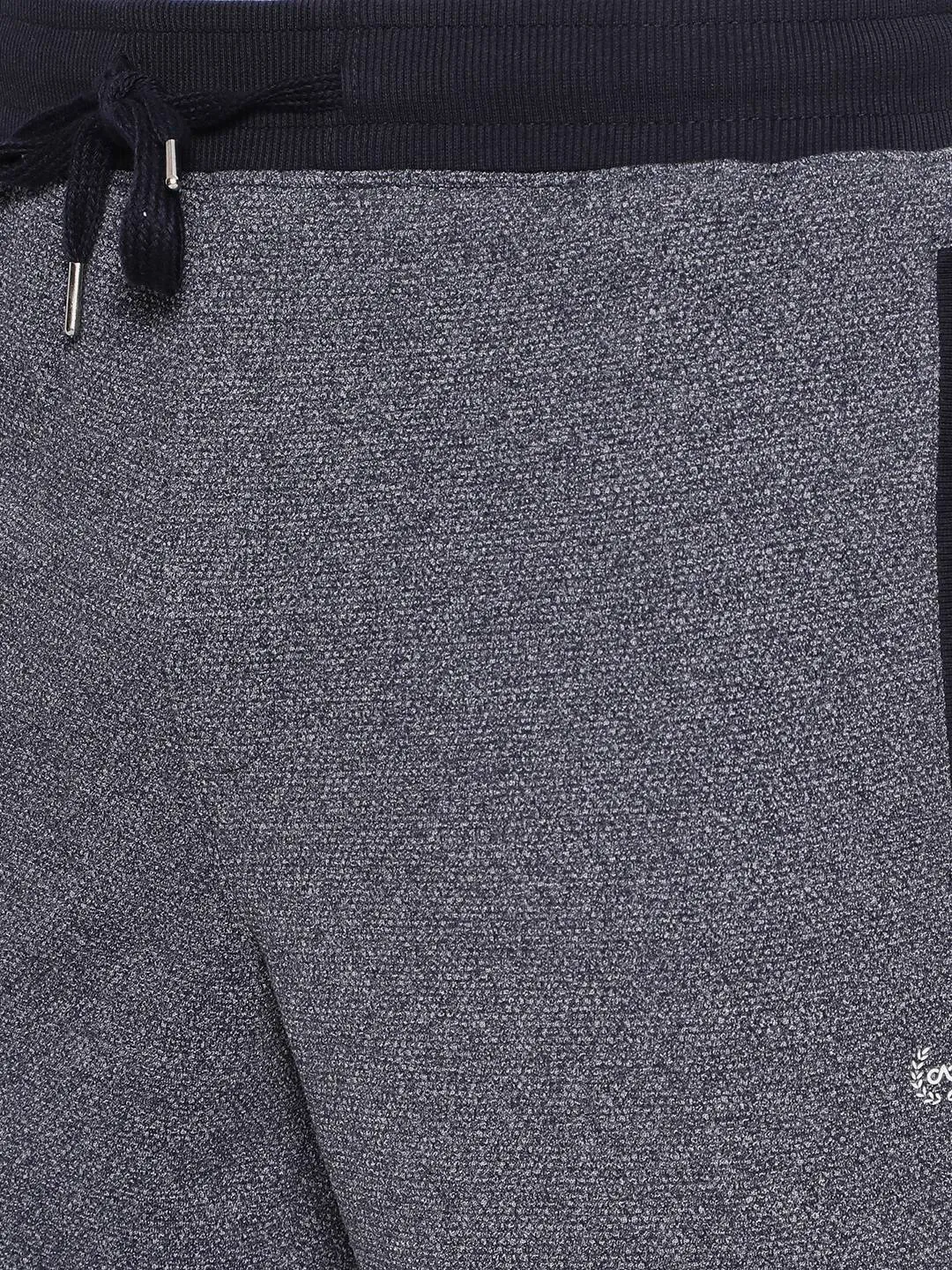 Blue Solid Slim Fit Shorts | JadeBlue