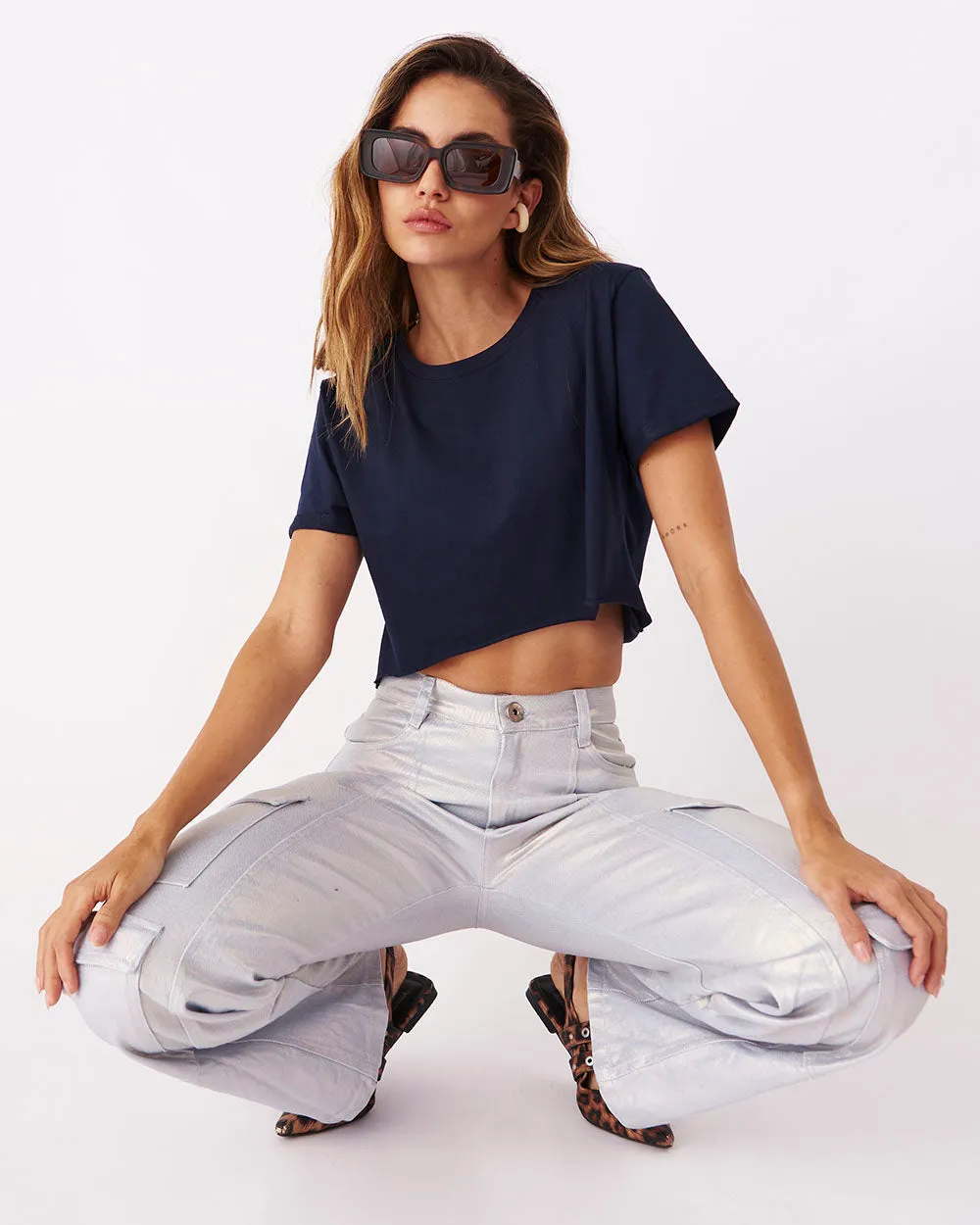 BLUE URBAN TEE