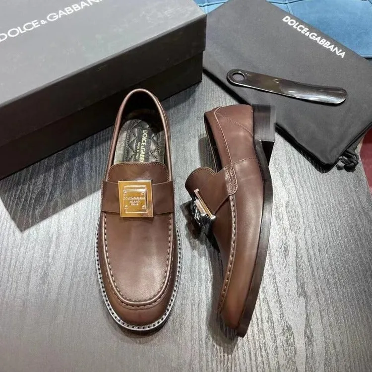 CALF LEATHER SHOES