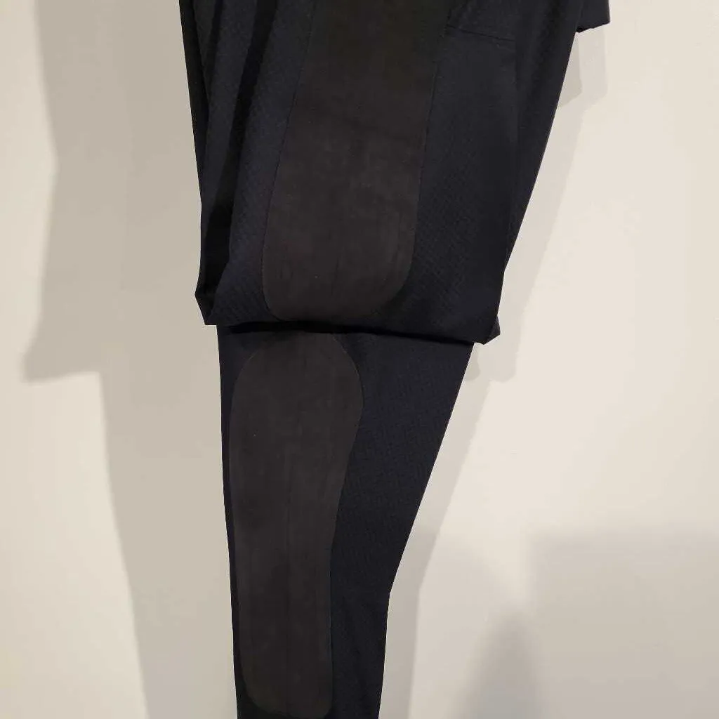 Carl Meyers Navy Checkered Pleasure Jods(26W, 39 2INS)