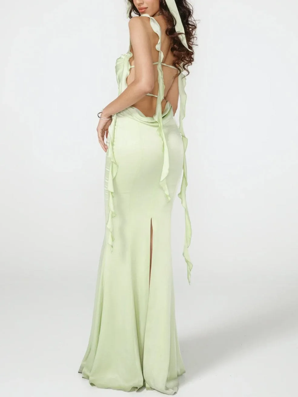 Caroline Dress in Green