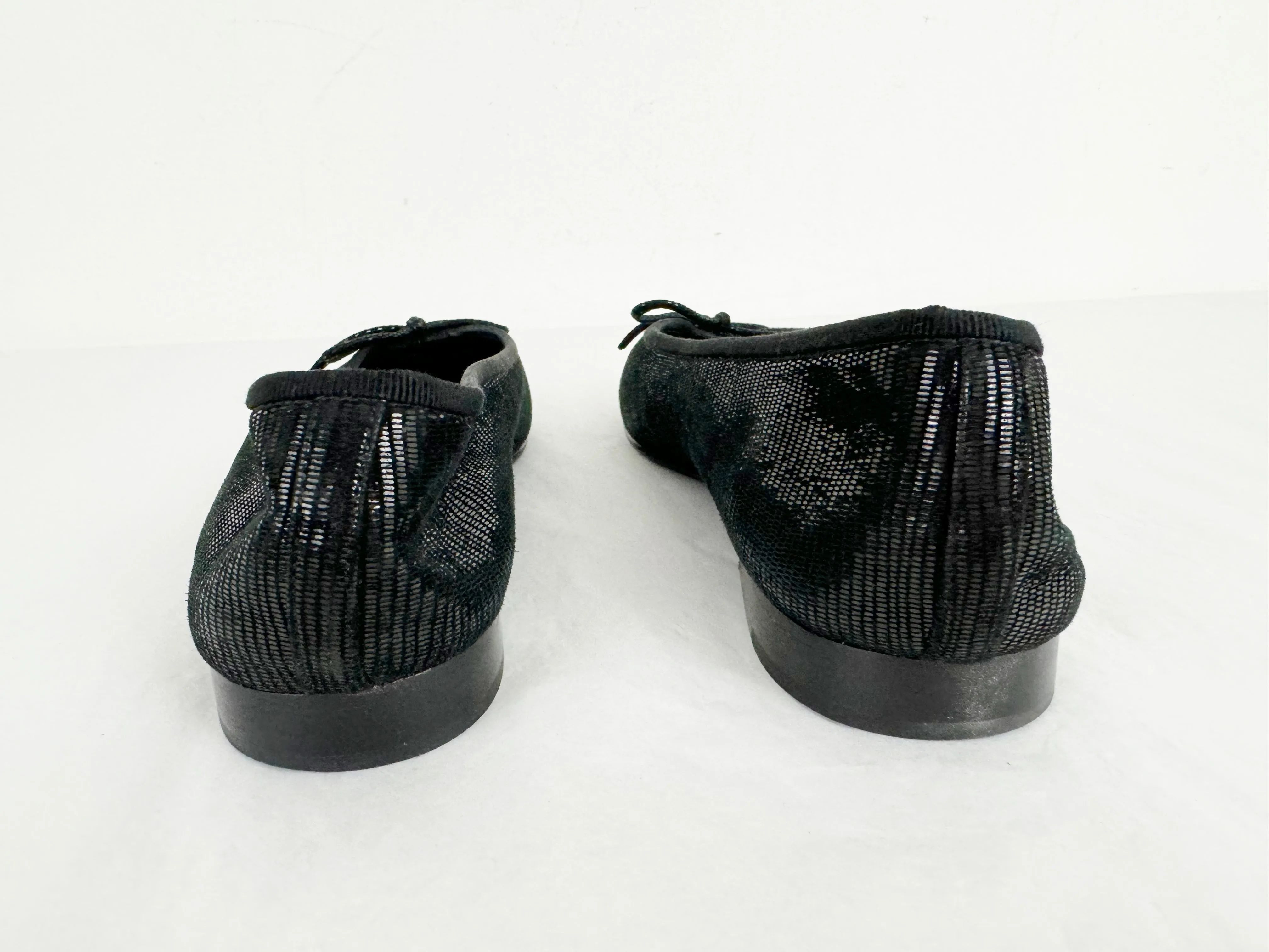 Chanel Black Ballet Flats Size 7