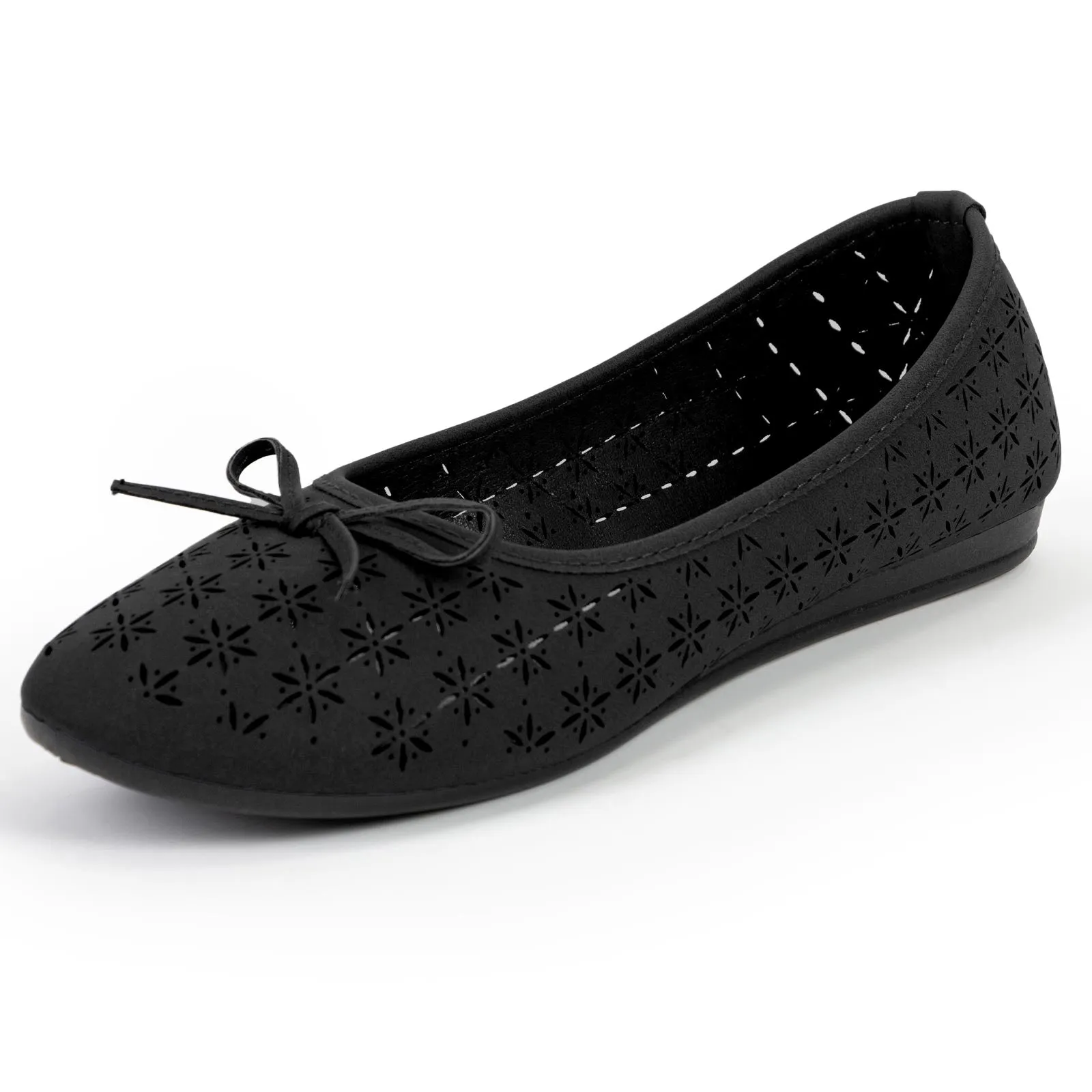CHIN·MOON Women's Slip-Ons Ballet Flats Comfortable Lightweight Casual Dress Shoes