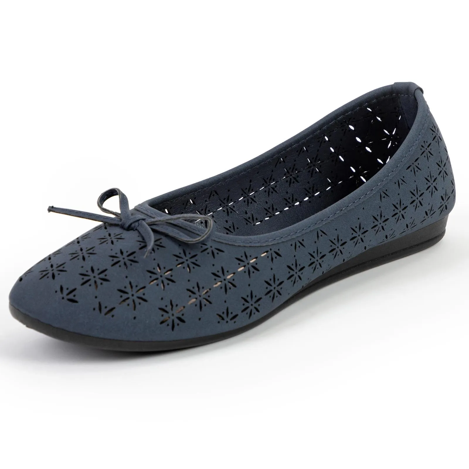 CHIN·MOON Women's Slip-Ons Ballet Flats Comfortable Lightweight Casual Dress Shoes