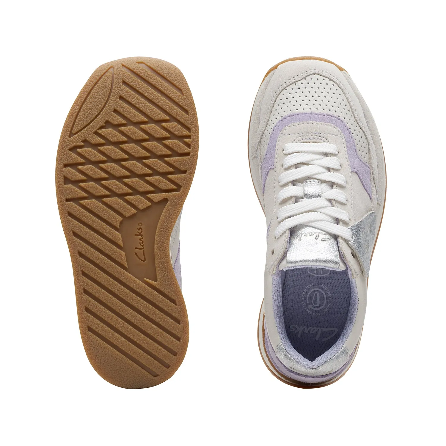 CLARKS GIRLS CRAFT TOR KID. (WIDE FIT)