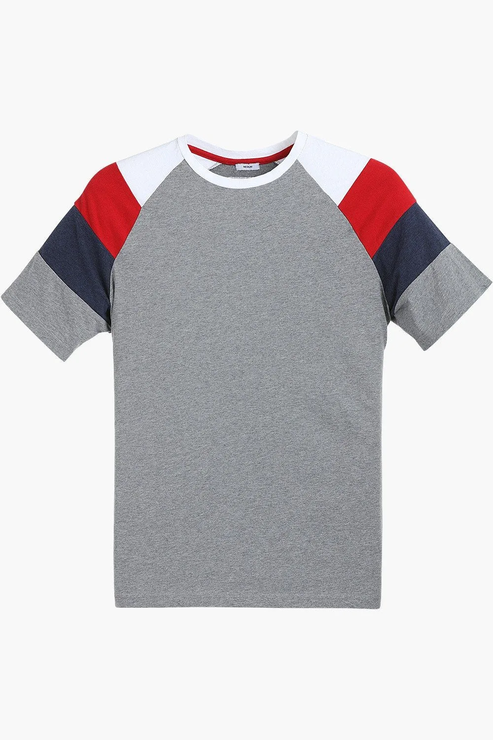 Colorblack Raglan Cotton T-Shirt