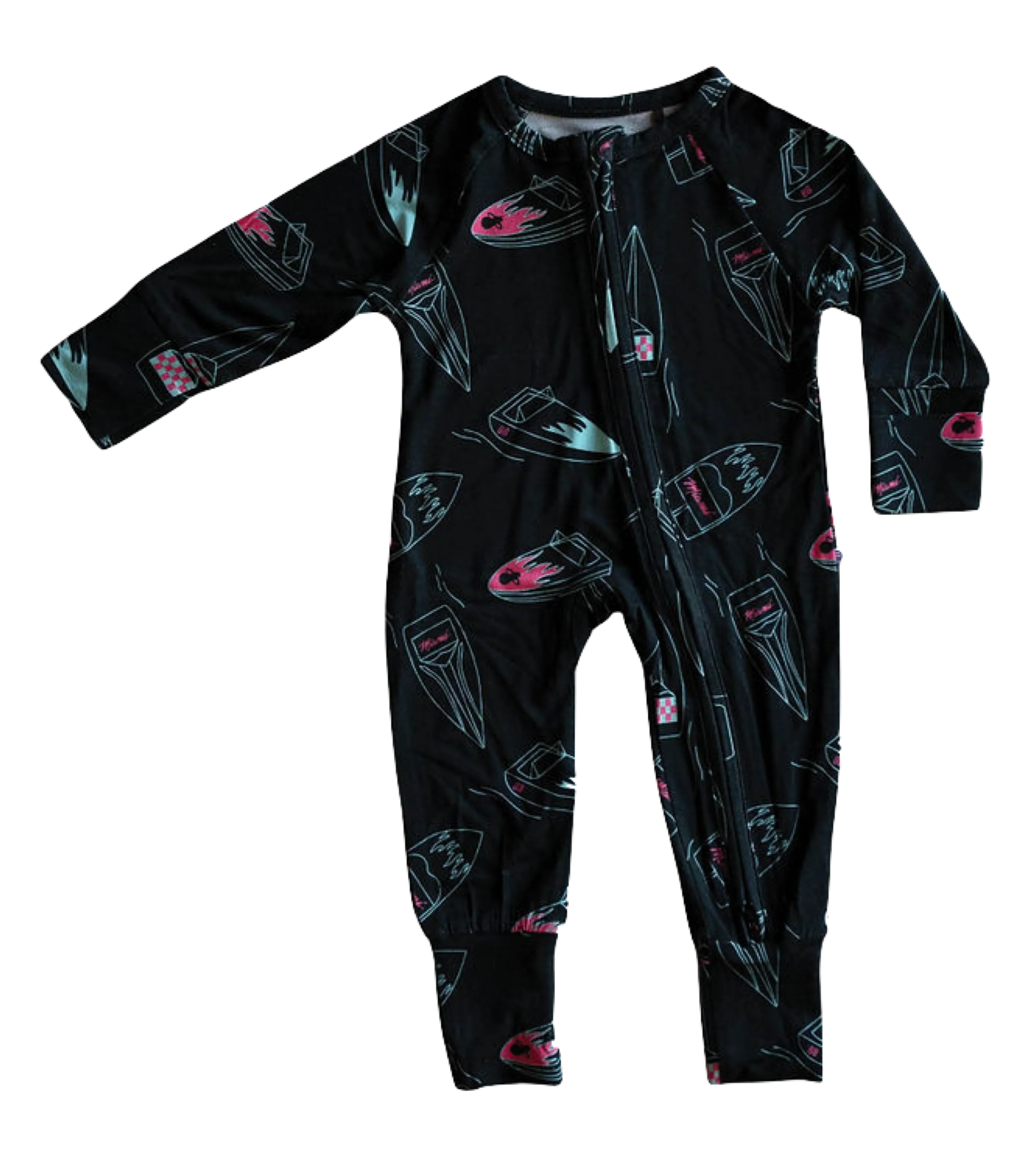 Court Culture x Everyday Leisure Midnight Marina Zip Romper