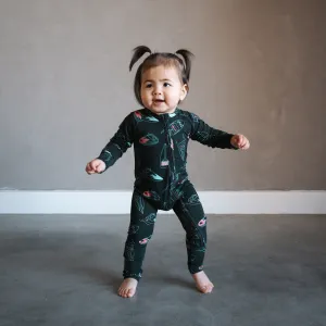 Court Culture x Everyday Leisure Midnight Marina Zip Romper
