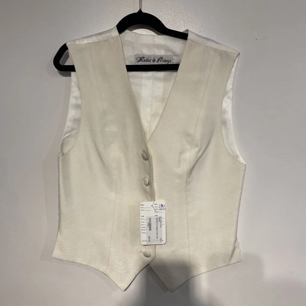 Cream Vest