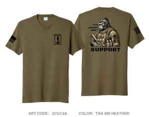 CUSTOM 2 BN 254th RTI NJ ARNG Comfort Unisex Triblend SS Tee - D7GTAK