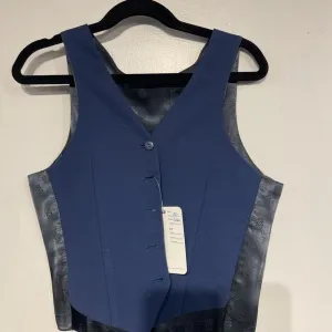 Custom Dark Blue Vest