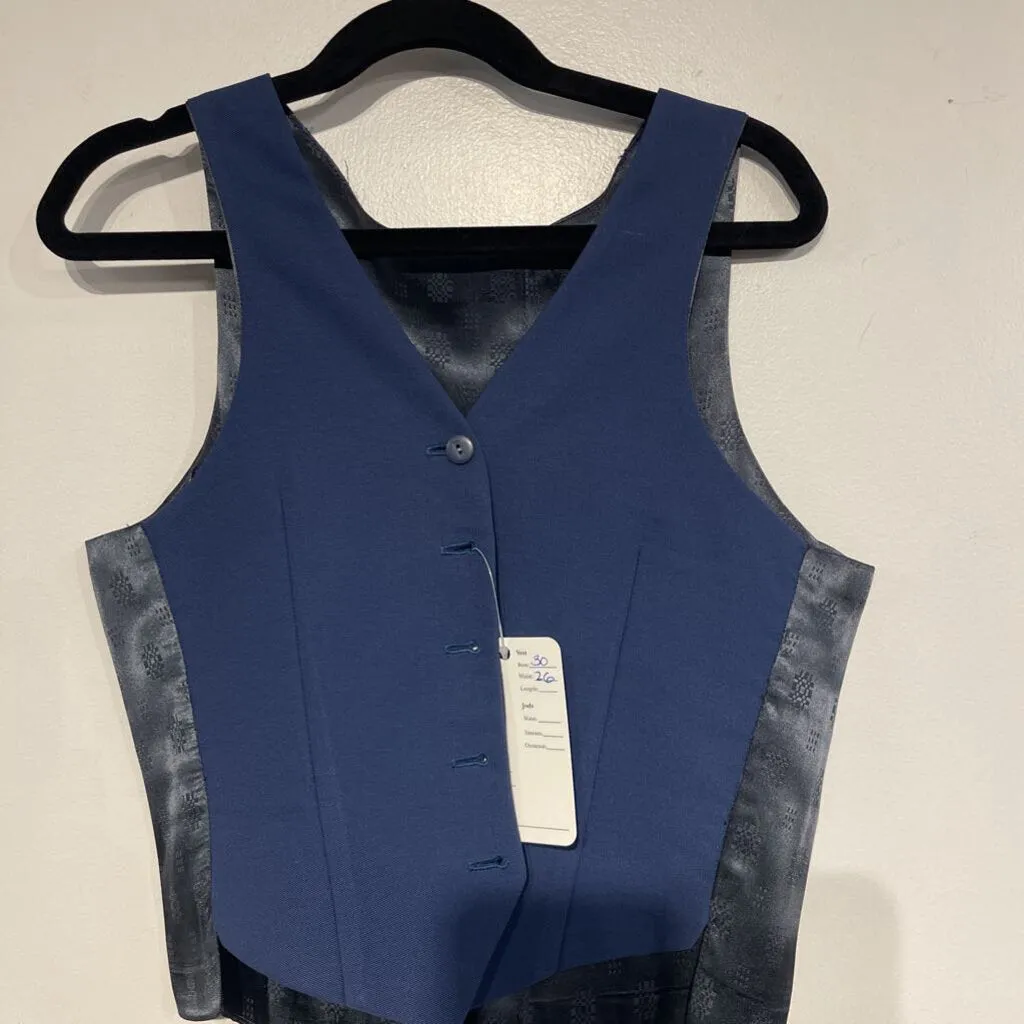 Custom Dark Blue Vest