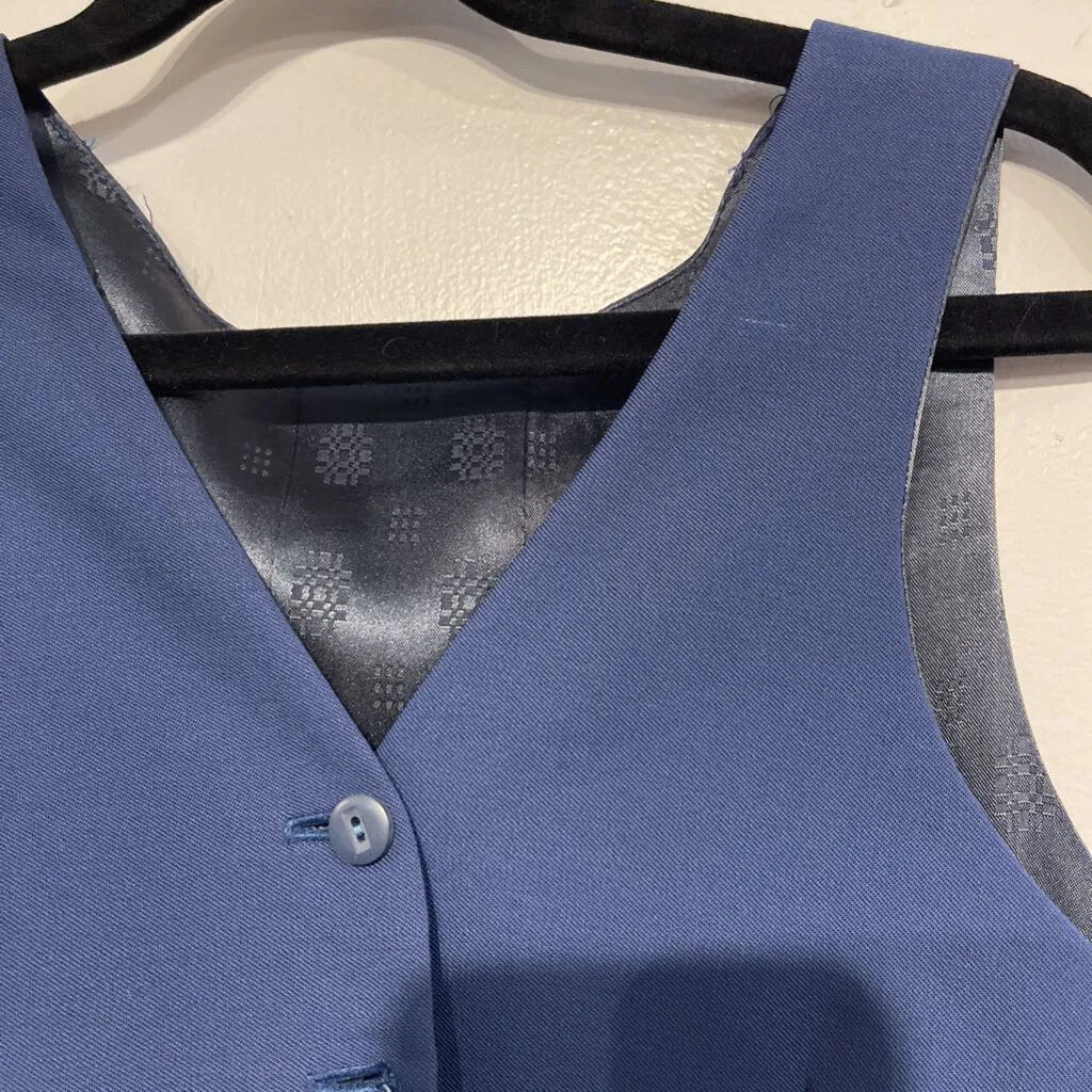 Custom Dark Blue Vest