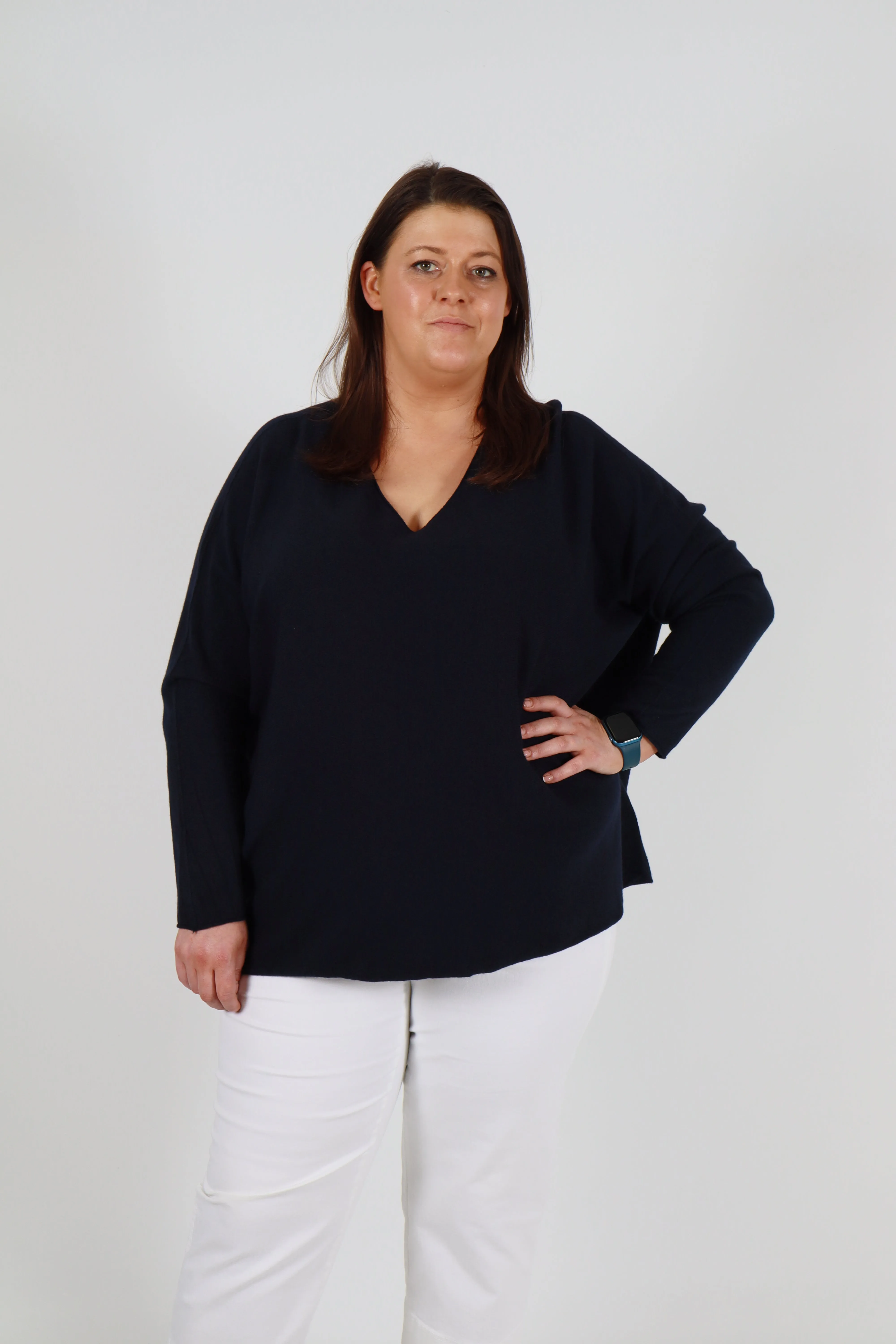 Daniela Jumper in Navy